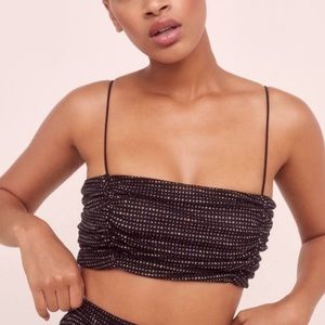 For love and lemons sparkly top